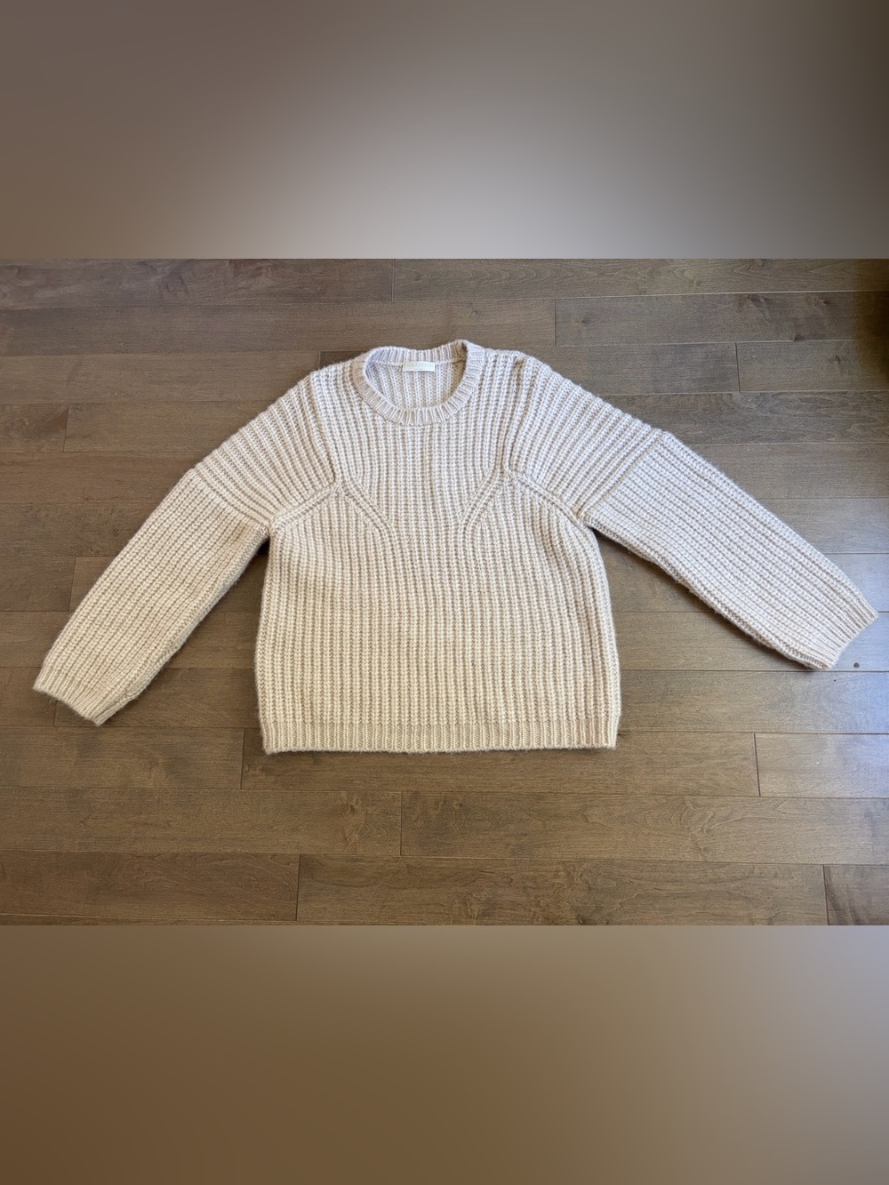 Ulla Johnson Rune Alpaca-Blend Sweater Cream Large